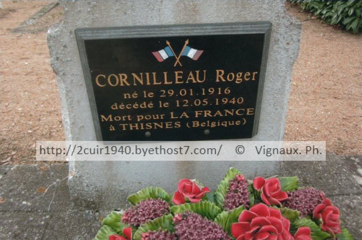 Roger Cornilleau
Cimetière de Marçon (Sarthe)