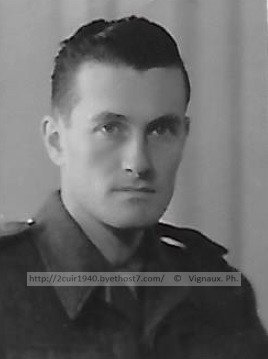 Alain Sentis 
2ème régiment de cuirassiers
1940