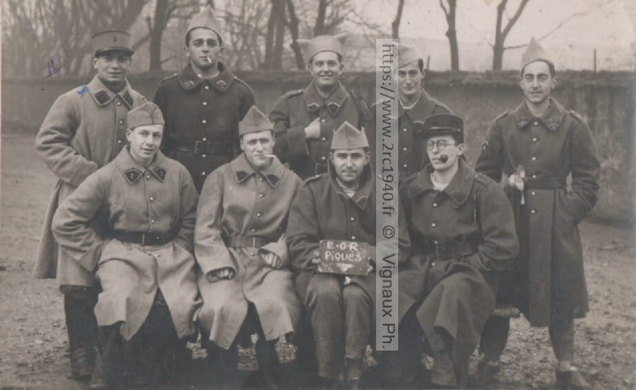 Geroges Bron
Fort Lamothe. Elèves officers de réserve